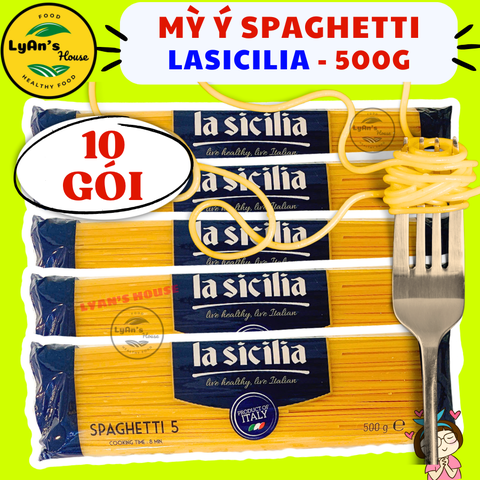 Mì Ý La Sicilia 500g dành cho quán Pasta nhà hàng