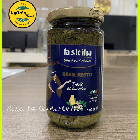 Sốt basil pesto mì ý