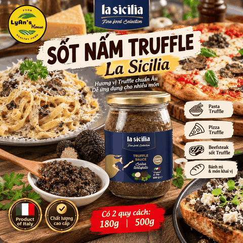 sốt Truffle có thể kết hợp với những món nào