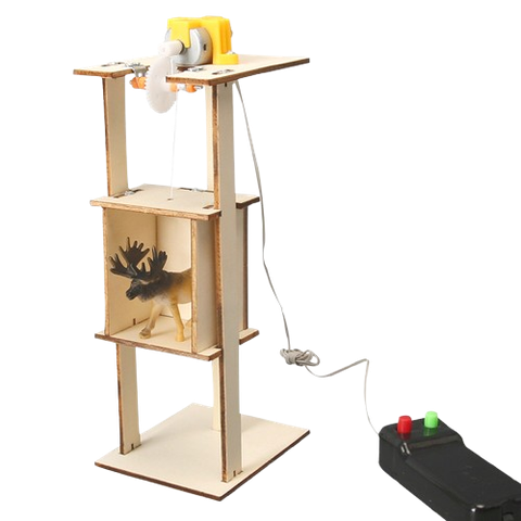 STEM - Mô hình lắp ráp động cơ điện - Thang máy