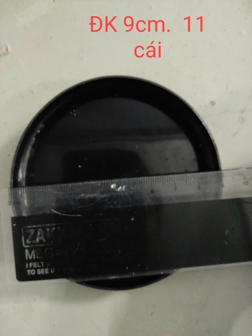 NẮP NHỰA ĐEN 9CM