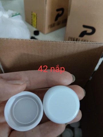 NẮP NHỰA TRẮNG ( CHAI NƯỚC 5OOML)