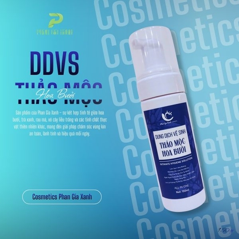 Dung dịch vệ sinh thảo mộc hoa bưởi hoa hồng PGX 150ml _ HMP