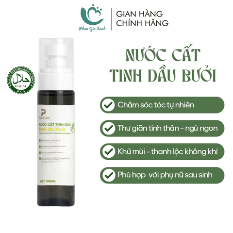 Nước cất tinh dầu bưởi dạng xịt 100ml _ TD