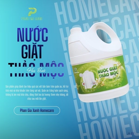Nước giặt tinh chất bưởi PGX 3.8L _ HMP