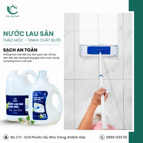 Nước lau sàn tinh chất bưởi PGX 3.8L _ HMP