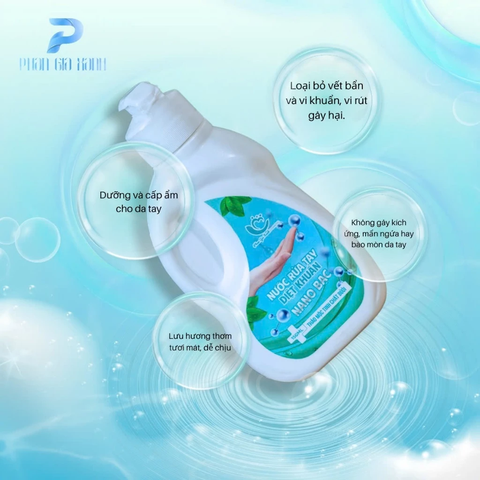 Nước rửa tay tinh chất bưởi nano PGX 150ml _ HMP