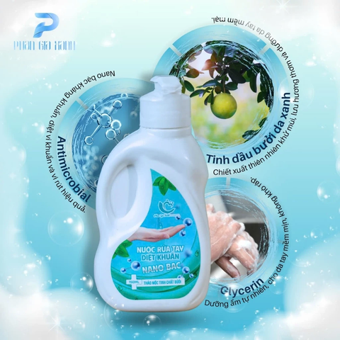 Nước rửa tay tinh chất bưởi nano PGX 150ml _ HMP
