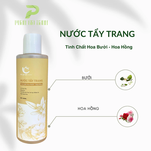 Nước tẩy trang tinh chất hoa bưởi PGX 200ml _ HMP
