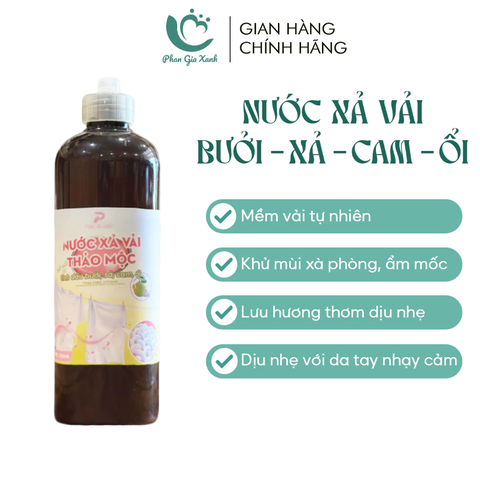 Nước xả vải tinh chất bưởi 500ml PGX - HMP