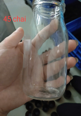 HỦ THỦY TINH CHƯNG YẾN HÌNH BẦU DỤC