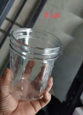 HỦ THỦY TINH CỔ BẰNG ĐÁY