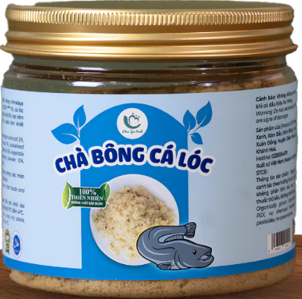 CHÀ BÔNG CÁ LÓC HỦ 150GR