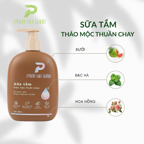 Sữa tắm thảo mộc PGX 300ml _ HMP