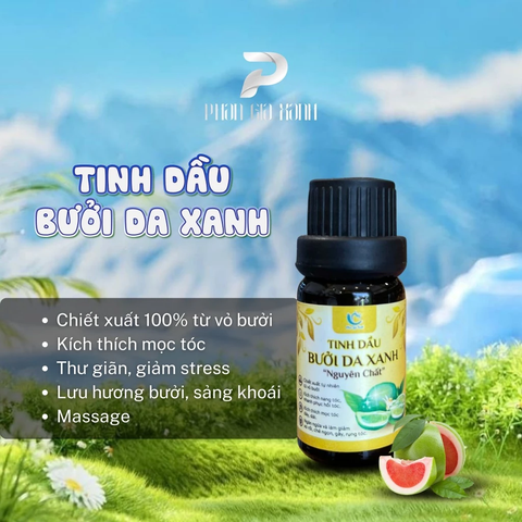 Tinh dầu bưởi nguyên chất 10ml HMP
