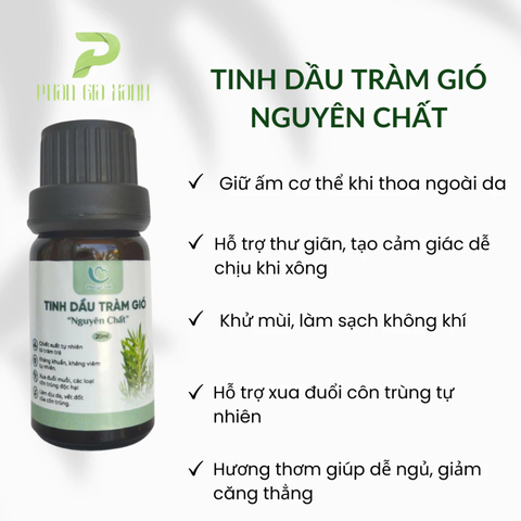 Tinh dầu tràm gió 10 ML HMP