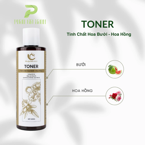Toner tinh chất hoa bưởi - hoa hồng PGX 200ml _ MP