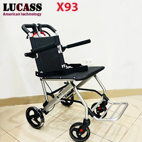 Xe lăn du lịch bánh đúc Lucass X93