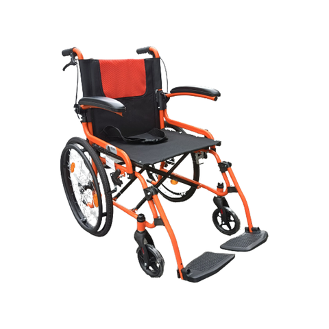 Xe lăn gấp gọn xách tay bánh căm 20inch Lucass X61B