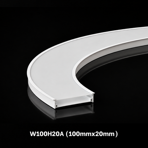 Nhôm profile âm trần H20A