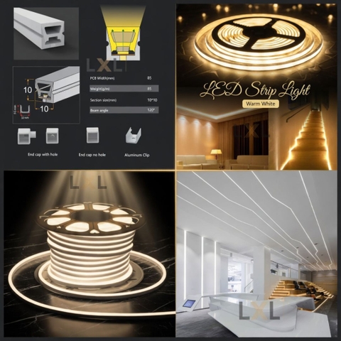 Đèn LED Dây NEON IP67 24V chống nước