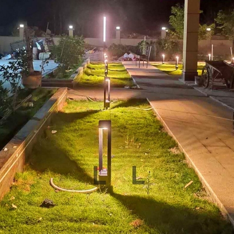 Đèn Bollard Vuông Góc Cạnh  LL06