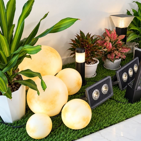 Đèn Cầu Sân Vườn mặt trăng LL-DC01