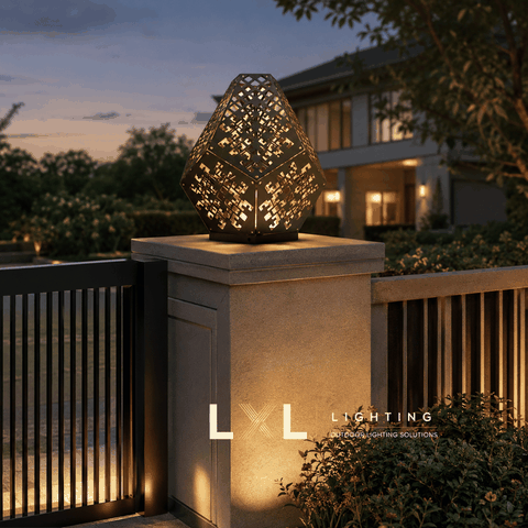 Đèn trụ cổng ngoài trời LL-CNC003 | LXL Lighting