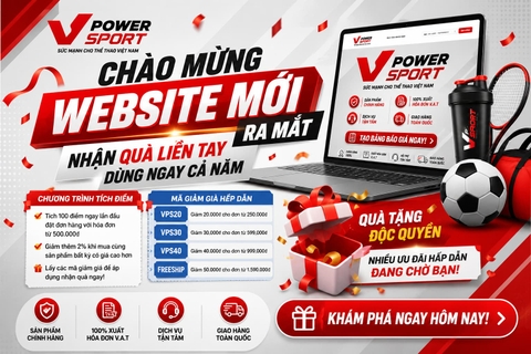Chào Mừng Website Mới Ra Mắt - Nhận Quà Liền Tay Dùng Ngay Cả Năm