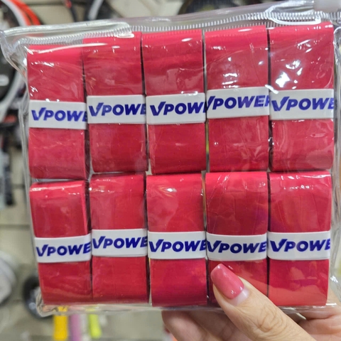 Quấn Cán Vợt Vpower Pro Comfort VPR-G01-Red - Màu Đỏ