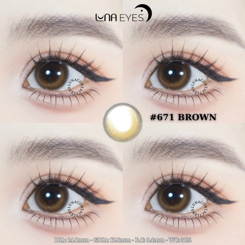 671 BROWN 14.0mm