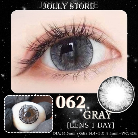 ❗️062 GRAY 14.5mm 1 DAY