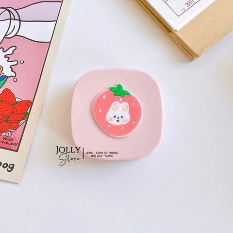 Khay gương vuông hoạt hình LUNA EYES kèm dụng cụ đeo