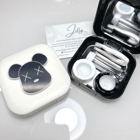 Khay gương gấu LUNA EYES kèm dụng cụ đeo