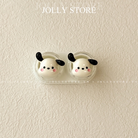 Khay đựng lens gắn thú JOLLY cute kèm dụng cụ đeo