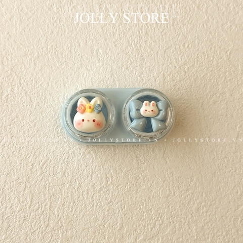 Khay đựng lens gắn thú xinh JOLLY kèm dụng cụ đeo
