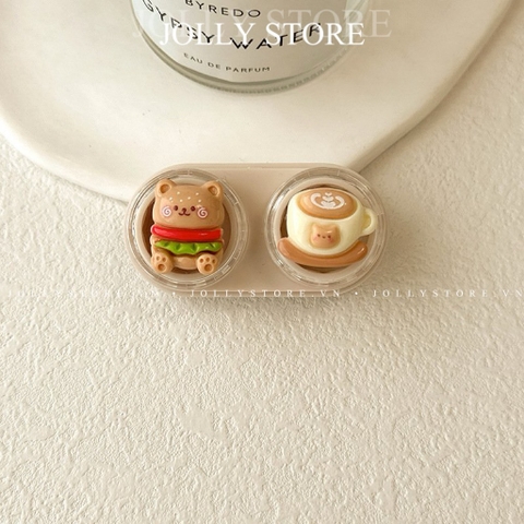 KHAY ĐỰNG GẤU NÂU CUTE