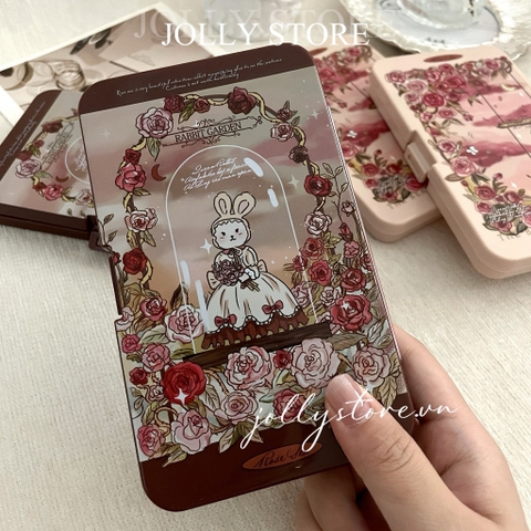 Khay gương Caro hộp tròn