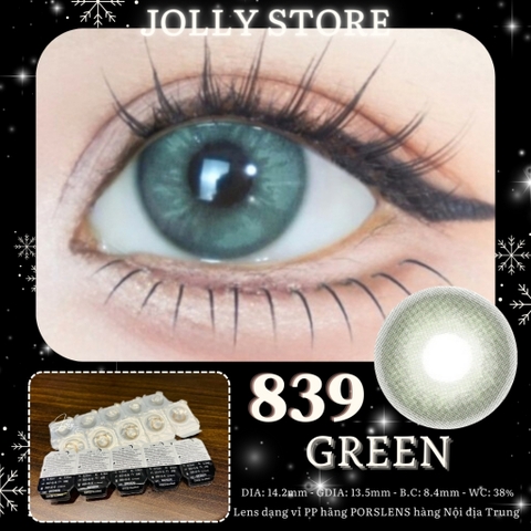 839 GREEN 14.2mm