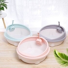 Khay vệ sinh hình tròn cho mèo size nhỏ