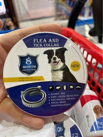 Vòng cổ trị ve flea and tick collar - dành cho chó
