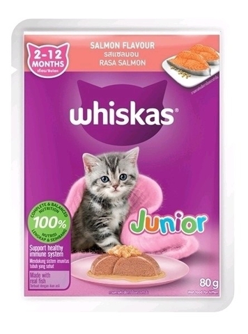 WK KITTEN vị CÁ HỒI 80gr