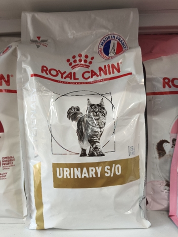 Canin Urinary S/O Feline 1.5 kg cho mèo