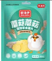 Snack nấm vị thịt gà & nấm kim châm Ouluoyi