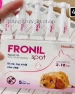 Nhỏ gáy Fronil Spot trị ve rận cho chó