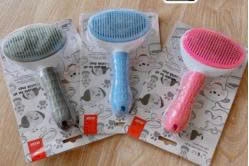 Lược đẩy lông oval Clean pet
