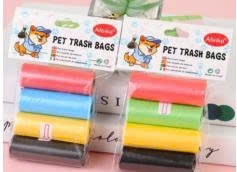 Combo 4 cuộn đựng rác thải thú cưng