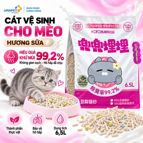 Cát đậu nành BUBR cho mèo 6.5L