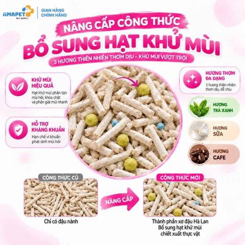 Cát đậu nành BUBR cho mèo 6.5L