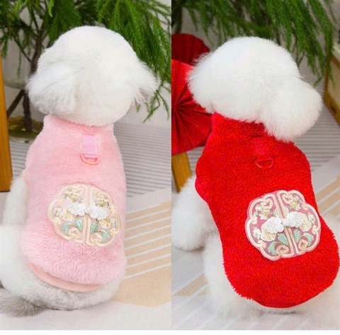 Áo tết móc đỏ hồng sz smlxl